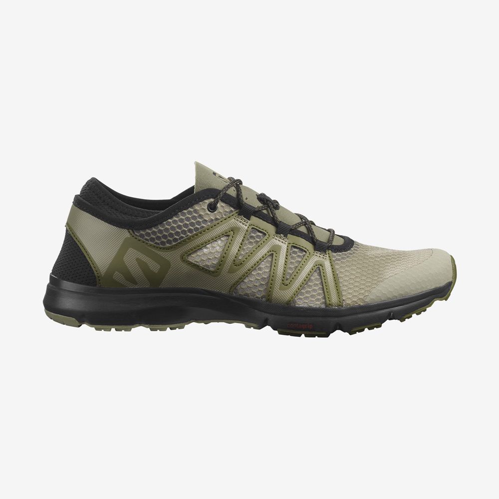 Salomon CROSSAMPHIBIAN SWIFT 2 Zapatillas Trekking Hombre - Verde Oliva - Colombia (21896-IUTY)